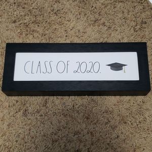 Rae Dunn Class Of 2020 Sign